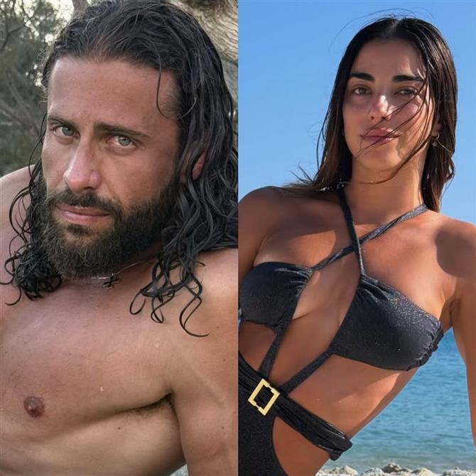 Κωνσταντίνος Βασάλος & Δανάη Βαρθολομάτου: Οι πρώτες φωτογραφίες του ζευγαριού από τις διακοπές του στη Μήλο