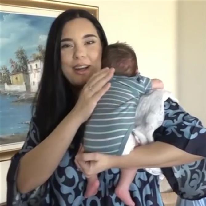 Άννα Τσουκαλά: Οι πρώτες δηλώσεις μετά τη γέννηση του γιου της
