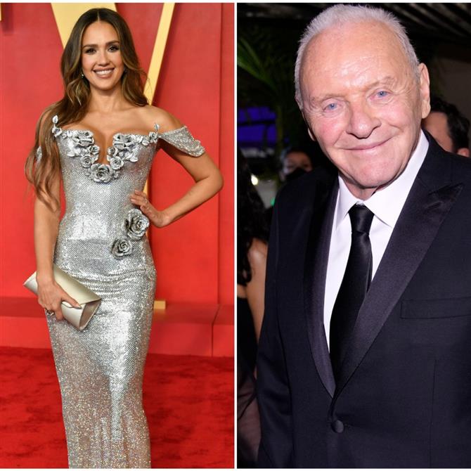 Τζέσικα Άλμπα: Στο πλευρό του Άντονι Χόπκινς στην ταινία "Maserati: The Brothers"