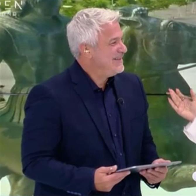 Πρεμιέρα για το "Τώρα Μαζί": Η δημοσιογράφος που βρέθηκε στο πλευρό του Σπύρου Χαριτάτου μετά την αποχώρηση της Ευλαμπίας Ρέβη
