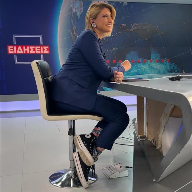 Σία Κοσιώνη: Η βόλτα στο λόφο Φιλοπάππου με τον γιο της Δήμο (Φωτογραφία)

