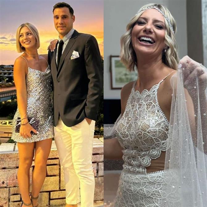 Ελένη Χαμπέρη: Παντρεύτηκε με τον σύντροφό της η πρώην παίκτρια του Survivor (Photos & Video)