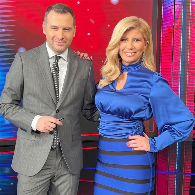 Ζήνα Κουτσελίνη: Το δημόσιο μήνυμα στήριξης στον Δημήτρη Μαρέδη μετά την παραίτησή του από την εκπομπή της