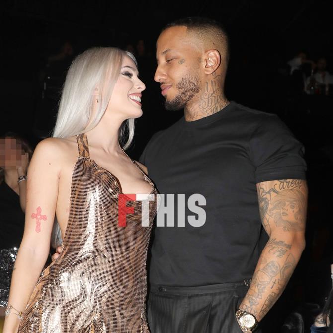 Light & Άννα Θεοδωρίδη: Βραδινή έξοδος για το ζευγάρι - Πού βρέθηκαν;