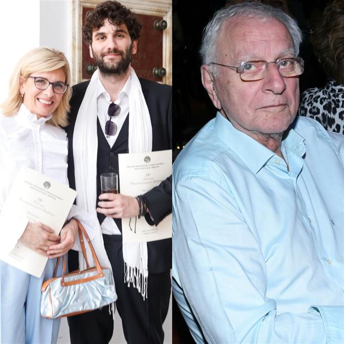 Κωνσταντίνος Χαρδαβέλλας: Σπάνια εμφάνιση με την σύντροφό του μετά τον θάνατο του πατέρα του, Κώστα Χαρδαβέλλα - "Εκεί έκλαψα"