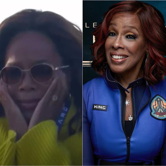 Blue Origin: Τα κλάματα της Όπρα Γουίνφρεϊ για την κολλητή της, Γκέιλ Κινγκ, τη στιγμή της εκτόξευσής της στο διάστημα