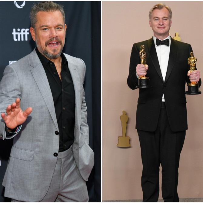 Ματ Ντέιμον & Κρίστοφερ Νόλαν: Στην Πύλο για τα γυρίσματα της ταινίας "Οδύσσεια"